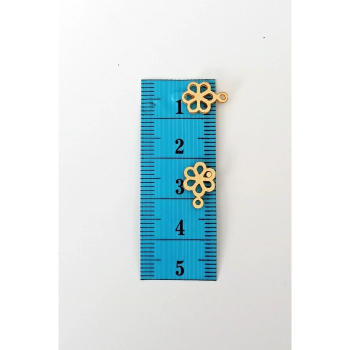 Oya Abiye Bileklik Kolye Pleksi Metalik Plastik Pul Altın Renk 8 gram 100 adet - BNC479