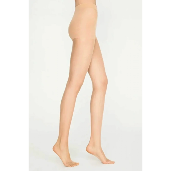 Parlak Fit 15 Likralı Külotlu Çorap Açık Ten mudanis