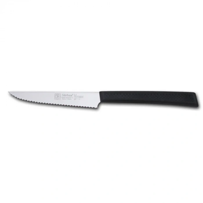 Sürbısa 61107 - Sürmene Lazerli Tırtıklı Biftek / Steak Bıçağı 12 Cm