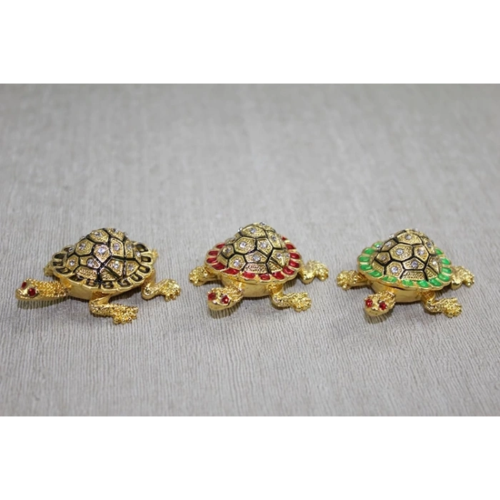 Swaroski Minik Kaplumbağa Figürü Alk3867