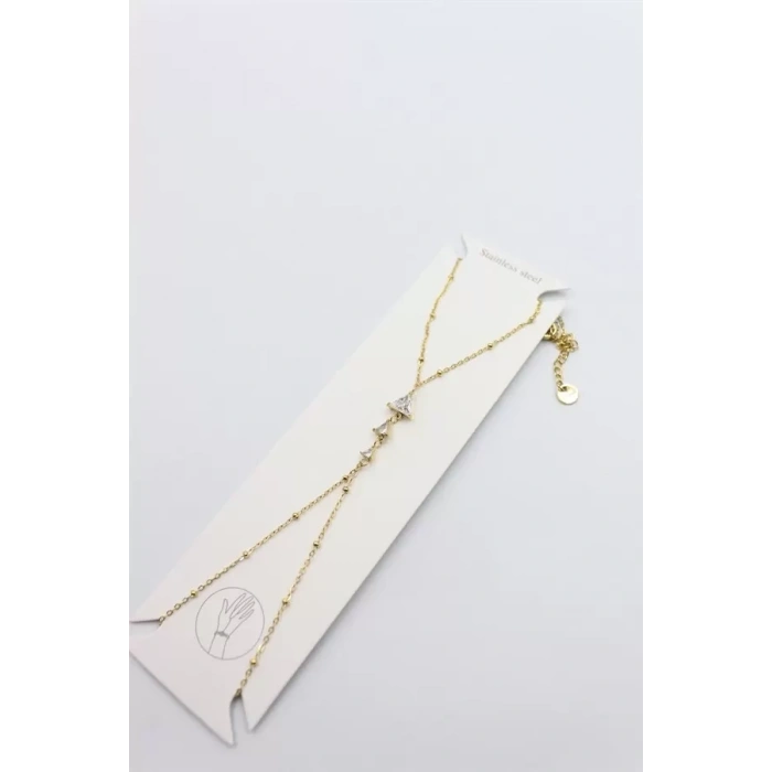 Taşlı Çelik Şahmeran - Altın