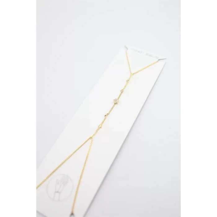 Taşlı Yıldız Şahmeran - Altın