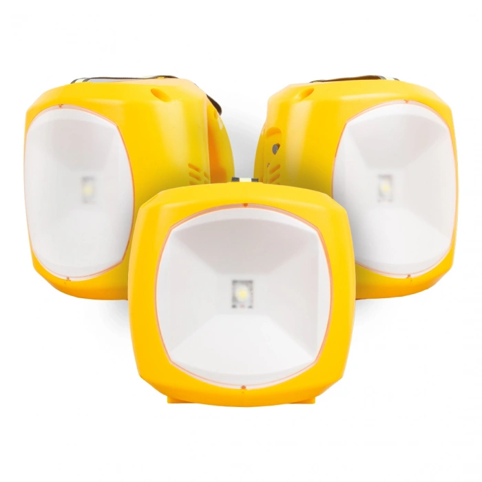 TEK PANELLİ ŞARJLI SOLAR IŞILDAK AYDINLATMA SETİ (4767)