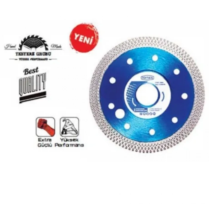 Tomax Çapraz Dişli Hassas Kesim Disk - 115x1,3 Mm