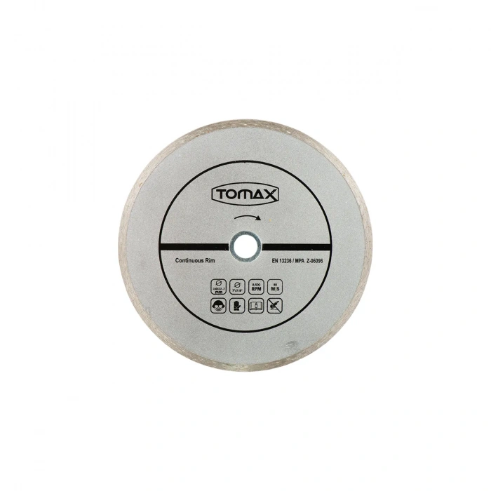 Tomax Sürekli Elmas Fayans Kesici Disk - 180x2,2x22
