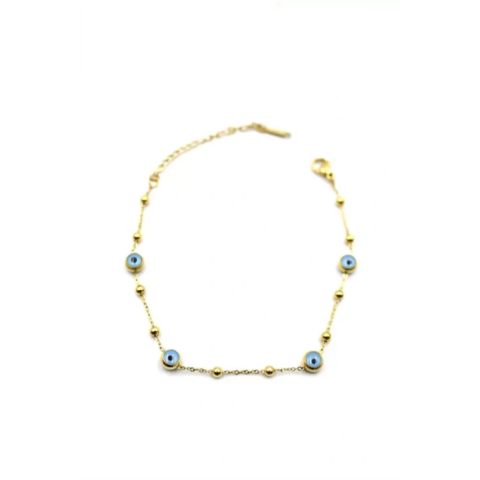 Top Nazar Bileklik - Altın