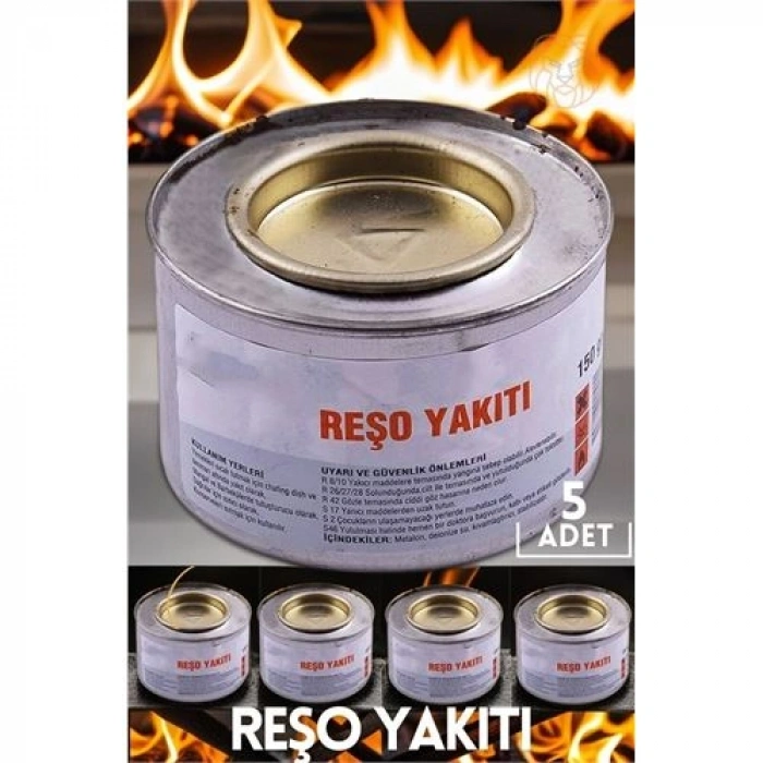 Turk 5 li Yedek Reşo Jel Yakıtı