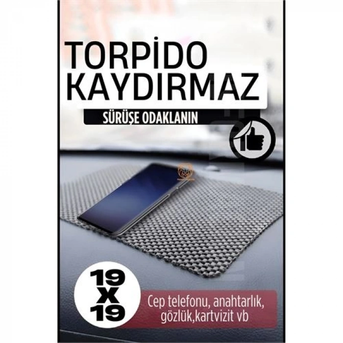 Turk Araç Torpido Üzerine Kaydırmaz Ped