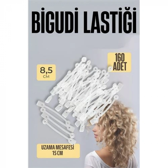 Turk Bigudi Lastiği Perma Lastikleri 144 ADET