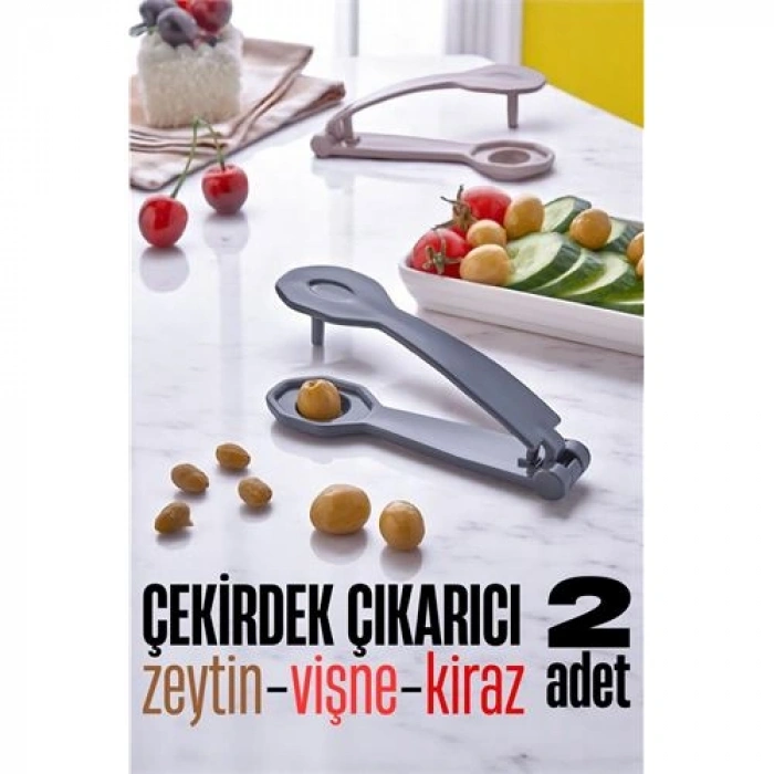 Turk Çekirdek Çıkarıcı - Kiraz Çekirdek Çıkarıcı Zeytin Çekirdek Çıkarıcı 2 adet