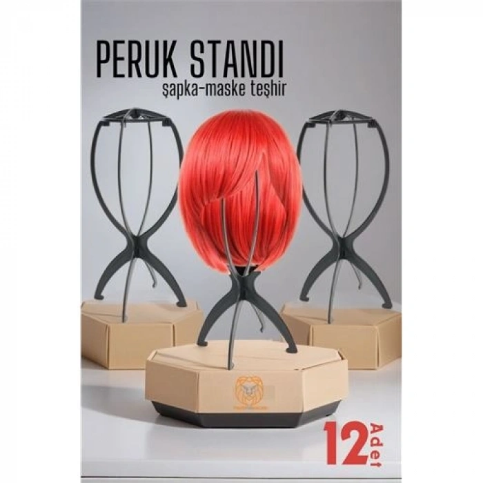 Turk Peruk Standı 12 ADET