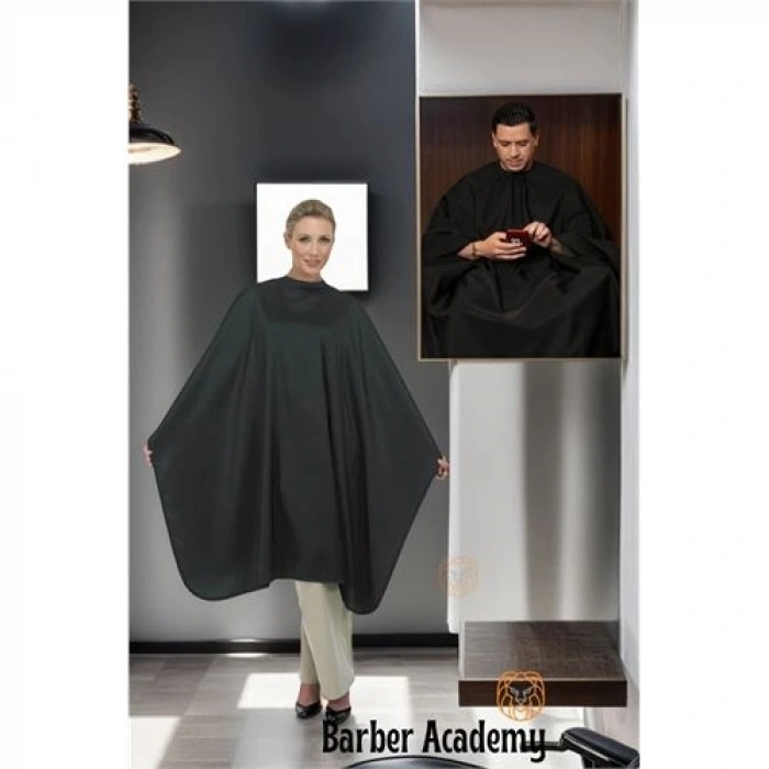 Turk Saç Kesim Önlüğü Unisex SİYAH