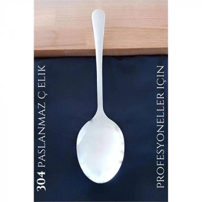 Turk  Servis Kaşığı 304 Paslanmaz Profesyonel