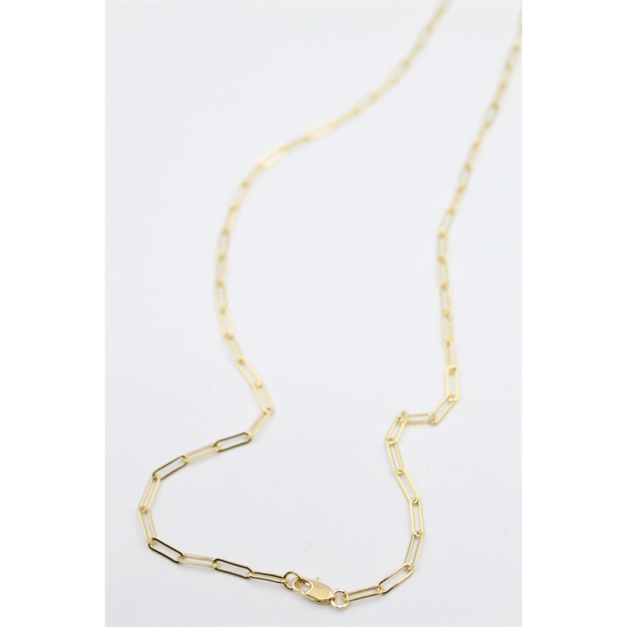 Vip Zincir Kolye - 60 cm - Altın