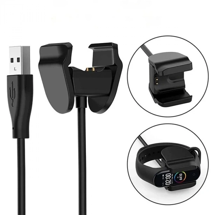 Xiaomi Mi Band 5 Klipsli Usb Şarj Kablosu 30CM-(5775)