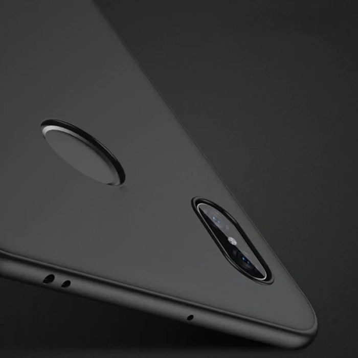 Xiaomi Mi Max 3 Slim Fit Soft Premium Silikon Kamera Korumalı Kılıf-(5775)