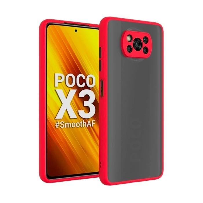 Xiaomi POCO X3 - POCO X3 Pro Kamera Korumalı Premium Silikon Kılıf-(5775)