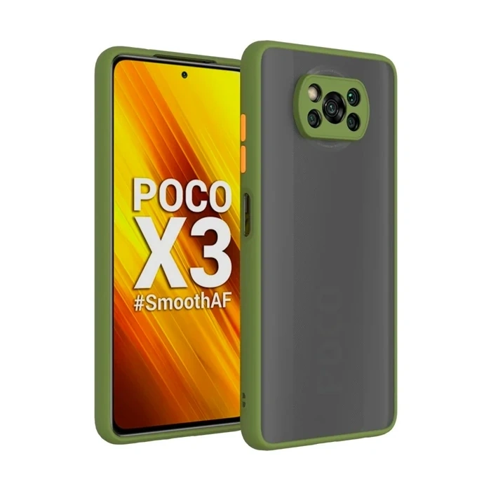 Xiaomi POCO X3 - POCO X3 Pro Kamera Korumalı Premium Silikon Kılıf-(5775)