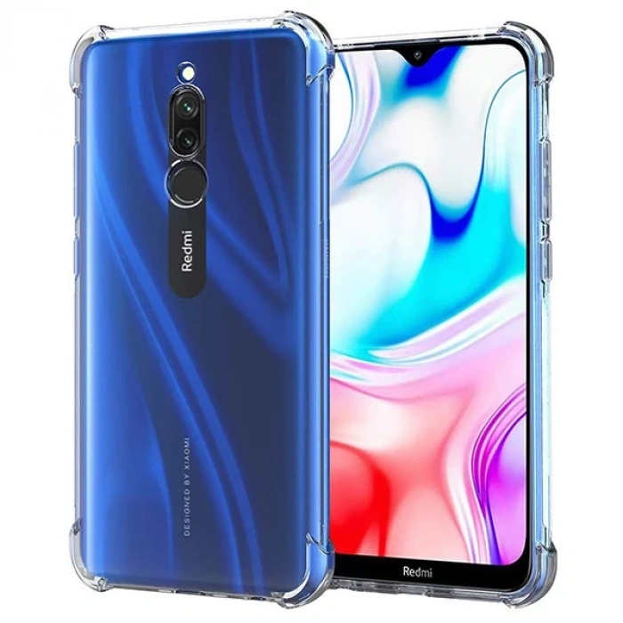 Xiaomi Redmi 8  Anti-Drop Darbe Emici Silikon Kılıf-(5775)