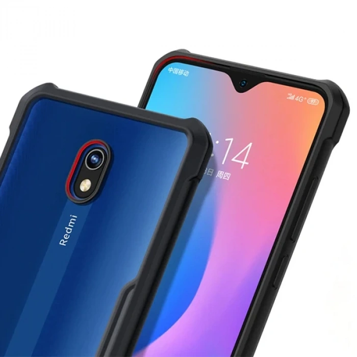 Xiaomi Redmi 8 Shok Absorption PC+TPU Darbe Emici Kılıf-(5775)
