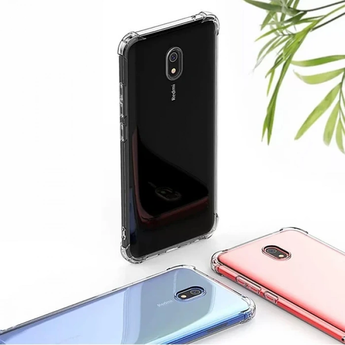 Xiaomi Redmi 8A Anti-Drop Darbe Emici Silikon Kılıf-(5775)