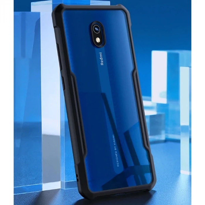 Xiaomi Redmi 8A Shok Absorption PC+TPU Darbe Emici Kılıf-(5775)