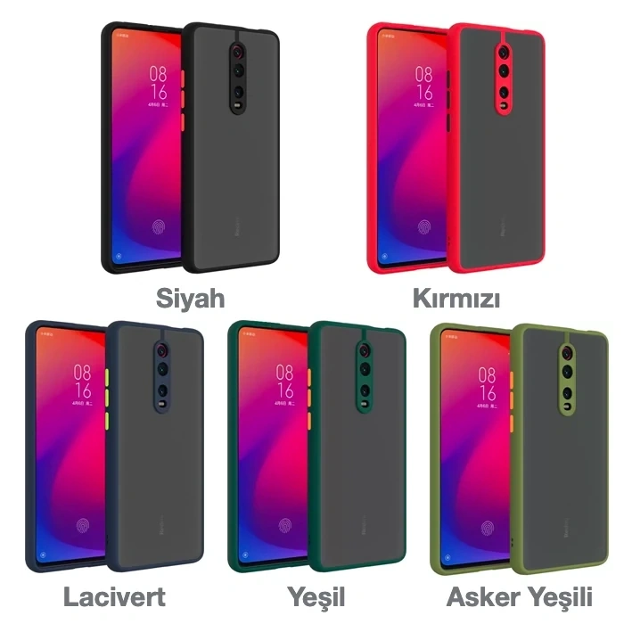 Xiaomi Redmi K20 - K20 Pro Kamera Korumalı Premium Silikon Kılıf-(5775)