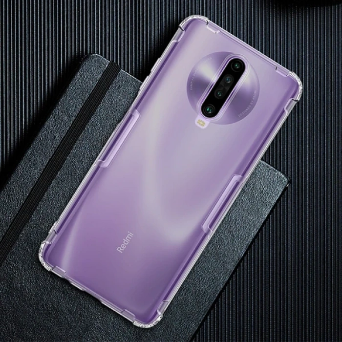Xiaomi Redmi K30 Anti-Drop Darbe Emici Silikon Kılıf-(5775)