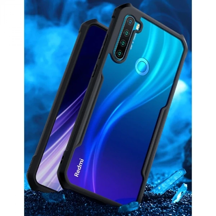 Xiaomi Redmi Note 8t Shok Absorption PC+TPU Darbe Emici Kılıf-(5775)