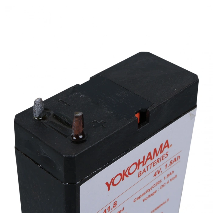 YOKOHAMA YH-41.8 4 VOLT - 1.8 AMPER KURU AKÜ (50 X 76 X 22 MM) (4767)