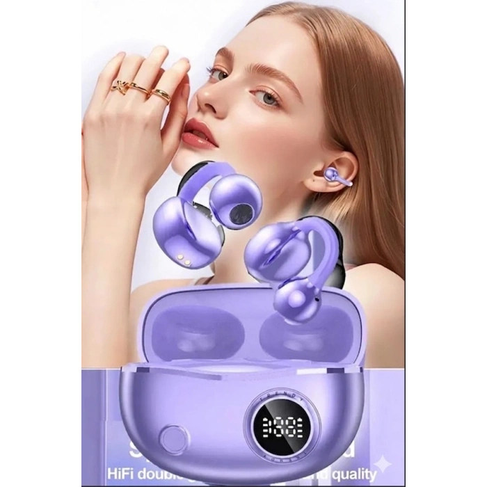 Yxg‑10 Bluetooth Kulaklık | Kablosuz Spor Ve Günlük Kullanım İçin – Mikrofonlu Ergonomik Şarjlı Mor