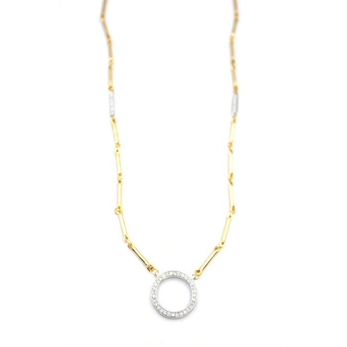 Zincirli Vip Kolye - Altın