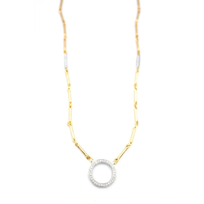 Zincirli Vip Kolye - Altın