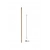 Ahşap 100 cm Hamur Açma Şekillendirme Oklavası Royaleks-56041