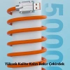 ALLY 180° Dönebilen USB To iPhone Lightning 6A Hızlı Şarj Kablosu 1 Metre-(5775)