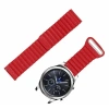 Ally 22MM Samsung Gear S3 Watch 4 46mm Deri Loop Kayış-(5775)