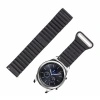 Ally 22MM Samsung Gear S3 Watch 4 46mm Deri Loop Kayış-(5775)