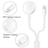 Ally 2in1 Apple Watch Şarj- İPhone Usb Şarj Kablosu-(5775)