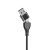 ALLY 2in1 USB Type C To PD Kablosu+USB Kablo-(5775)