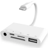 ALLY 5in1 İPhone-İPad lightning To Audio Usb Kamera Okuyucu-(5775)