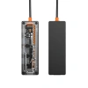 ALLY 5in1 Type-c To USB3.0 + USB2.0 *2 + Type-c PD 100W + HDMI Çoğaltıcı Transparan Hub-(5775)