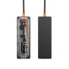 ALLY 6in1 Type-c To USB3.0 + USB2.0 + Type-c PD 100W + SD + TF + HDMI  Çoğaltıcı Transparan Hub-(5775)