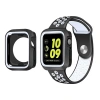 Ally Apple Watch 4 44mm N-Style Çift Renk Silikon Kılıf-(5775)