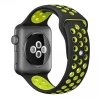 Ally Apple Watch 7-8 45mm 6-5-4 44mm Kayış Kordon Nike Style Soft Silikon 3-2-1 42mm-(5775)