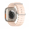 Ally Apple Watch 7-8 45mm 6-5-4 44mm Watch Ultra 49mm Marine Silikon Kayış Kordon 3-2-1 42mm-(5775)