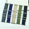 Ally Apple Watch 7-8 45mm 6-5-4 44mm Watch Ultra 49mm Nylon Kayış 3 Tokalı 3-2-1 42mm-(5775)
