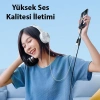 Ally İphone 15 İçin Type-c Şarj + kulaklık 2İn1 Çevirici Adaptör 60W-(5775)