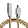 Ally Micro Usb Zinc Alloy Dayanıklı 24 A Metal 1mm Usb Kablo-(5775)