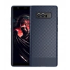 Ally SM Galaxy Note 8 Carbon Fiber Dokulu Premium Soft Silikon Kılıf-(5775)