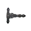 Antika Tarz Dekoratif Pirinç Kuyruklu Düğmeli Menteşe No2 - 138x167 Mm, Oksit